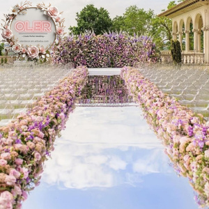 Handmade chần rug & khung cho trang trí nội thất giá thấp gương Thảm đám cưới lối đi trang trí - Product Image 3