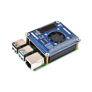 Waves hare PWM-gesteuerter Lüfter HAT für Raspberry Pi, I2C, Temperaturmonitor-Erweiterungs karte KITS - Product Image 5