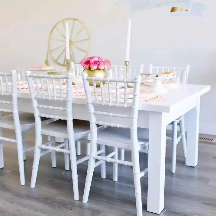 Ensemble table et chaises en bois forme rectangle, pour l'école maternelle, fête d'anniversaire pour enfants, vente en gros