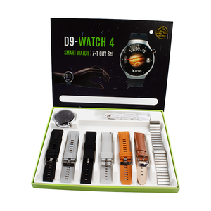 Hot Bán Thông Minh Đồng Hồ Quà Tặng Set 7-Trong-1 Bộ Smartwatch D9-watch 4 Với 7 Bt Cuộc Gọi Thể Thao Theo Dõi Sức Khỏe - Product Image 1