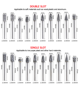 Tungsten Carbide Rotary <strong>Burr</strong> 10pcs/ Box Long-Life <strong>Tool</strong> Parts For Metal Workpiece Grinding Power <strong>Tools</strong>