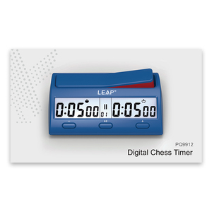 PQ9912 Technisch genaue Schachuhr Große LCD-Display-Timer uhr mit 38 programmierten Einstellungen - Product Image 5