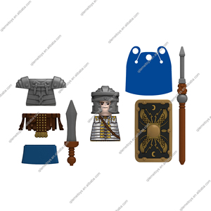 The Middle and Ancient Roman Series Roman Centurion Heavy Infantry Crossbowman Auxiliary <strong>Legions</strong> Mini Building Block Figure <strong>Toy</strong>