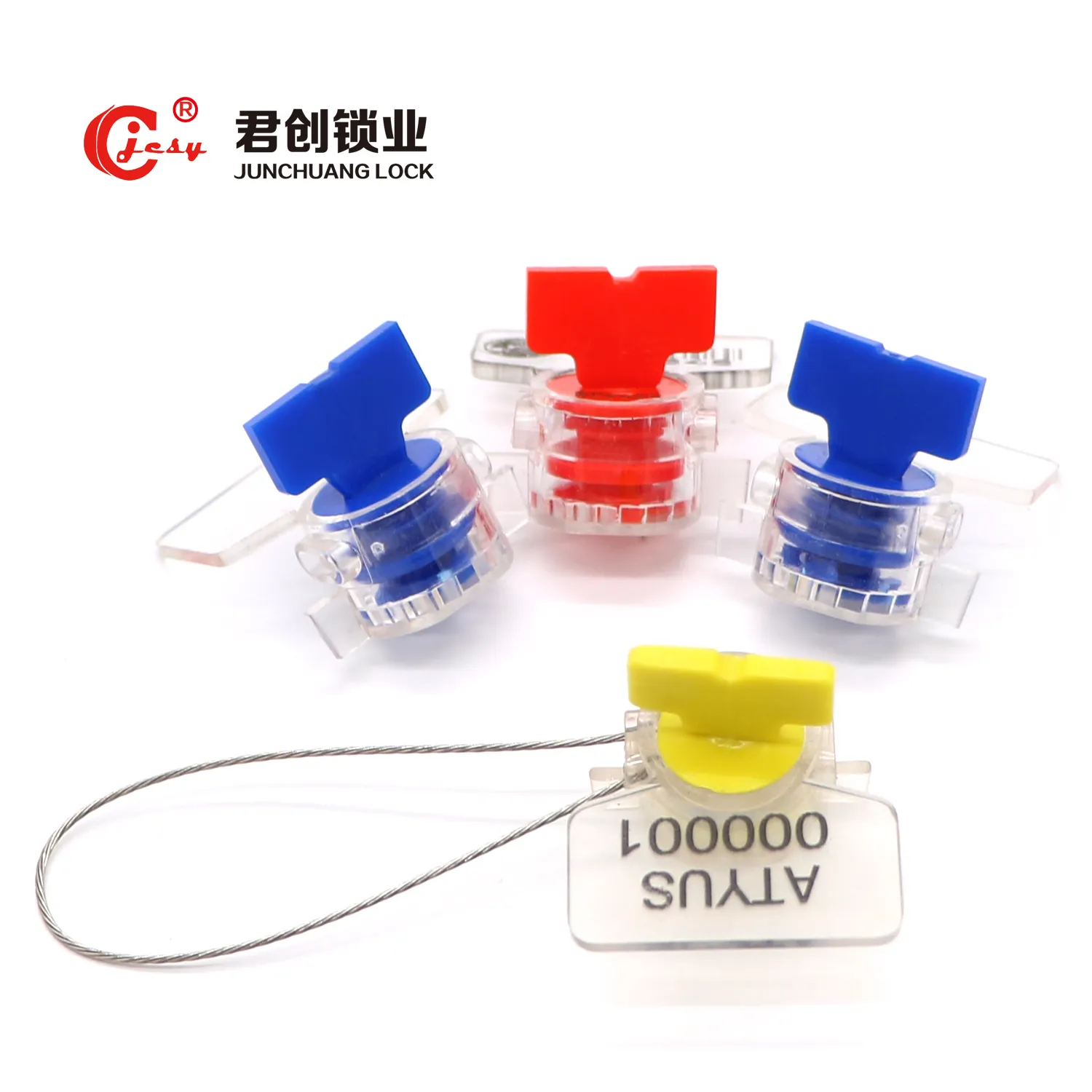 Jcms004 selo do medidor plástico da torção da utilidade elétrica da segurança alta