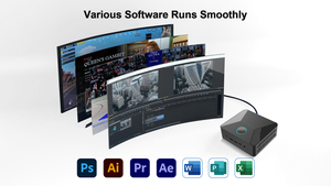 Unidad de sistema Core I7 I9 N100 Win11 Os Industrial portátil de escritorio para juegos Mini Pc - Product Image 5