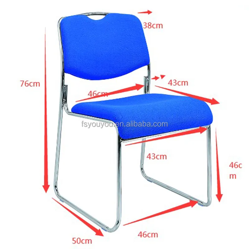 Modern Melhor Púlpito Macio Pew Almofada Metal Igreja Cadeiras De Aço Inoxidável Mobiliário Comercial Escola Cadeira Tecido/Personalizado 12MM