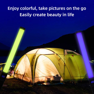 หลอดไฟ LED วิดีโอแบบพกพาเต็มรูปแบบสี RGB CCT 360ไฟ HSI แบตเตอรี่แบบชาร์จไฟแม่เหล็กออกแบบ - Product Image 6