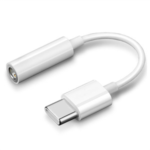 Type-C至3.5毫米耳机电缆适配器/usb-c公至3.5毫米数字模拟音频AUX音频插孔 - Product Image 1