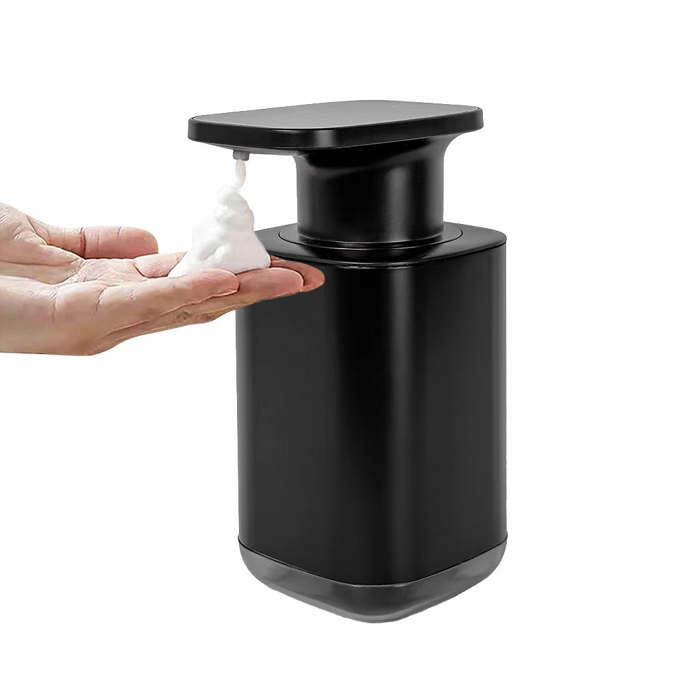 Dispensador de jabón tipo espuma negra