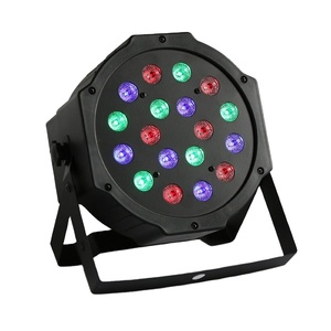 RGB PAR ไฟ18 LEDs DMX512สีผสมล้างสามารถเวทีแสงดิสโก้ดีเจงานแต่งงานปาร์ตี้แสดงสดคอนเสิร์ตแสง - Product Image 1
