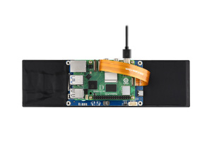 8,8 Zoll DSI LCD Waves hare Kapazitives Touch-Display 480x1920 IPS Optische Verklebung Gehärtete Glasscheibe für Raspberry Pi 5 4B 3B - Product Image 3
