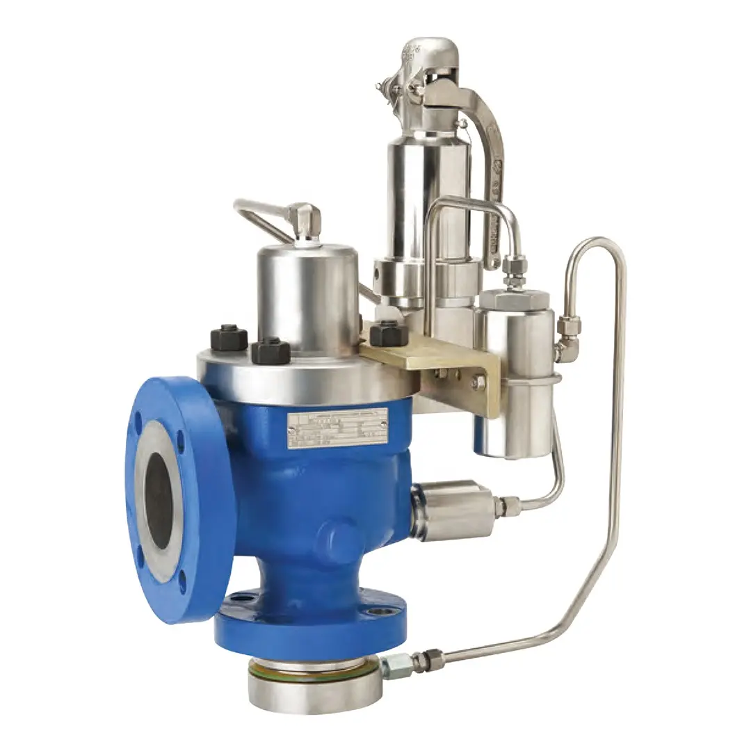 Anderson Greenwood Series 5200 Pilot Operated Pressure Relief Valves Soft Seat Design Balanced Design Safety Relief Valve