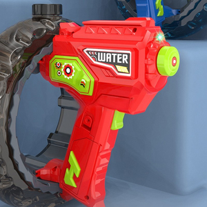 <strong>HW</strong> New Energy Ring Water Gun Large Capacity Light Gun One-Button Burst Children's Outdoor Shooting Game <strong>Toy</strong>