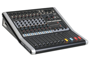 เครื่องผสมสัญญาณดิจิทัล16 DSP พร้อมเครื่องผสมไฟ phantom + 48V