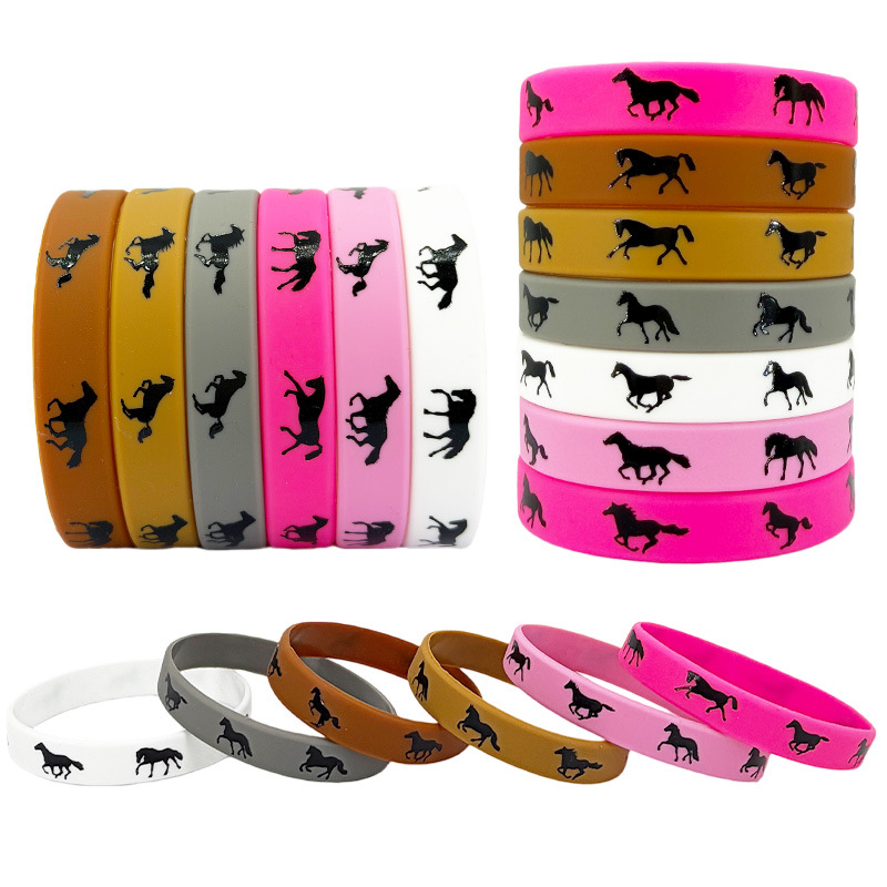 Bandages colorés pour chevaux Derby Day, 12 par lot