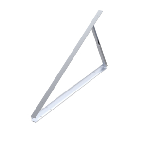 Güneş çatı montaj sistemi alüminyum GÜNEŞ PANELI düz portbagaj beton üst GÜNEŞ PANELI kiti pv montaj için sabit üçgen braketi - Product Image 1