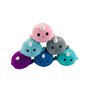 <span class=keywords><strong>Narwhal</strong></span> peluş oyuncak 30cm pamuk dolması hayvan PP dolum ile özelleştirilebilir üreticinin hediye çocuklar için