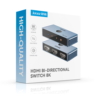 High-Definition <strong>Switch</strong> <strong>HDMI</strong> 8k 60Hz 1 in 2 Out <strong>HDMI</strong> 2.1 Bidirectional 40M Transmission with Power Indicator Light - Product Image 6