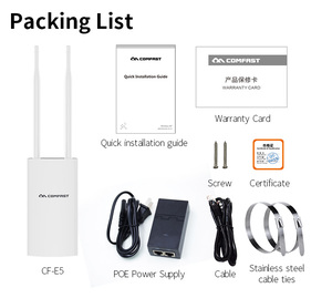 Comfast QCA9531 EC25-Flash-Chipsatz Cat4 RJ45-Port 300 MBit/s 4G LTE CPE-WLAN-Router-Zugangspunkt mit Firewall-Funktion