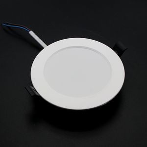 300MMプラスチックハウジング24W表面ラウンドバックライト付きLEDパネルライト - Product Image 5