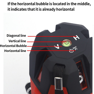 高精度迷你自动调平器5线3D绿色激光调平自调平360旋转激光调平平铺 - Product Image 4