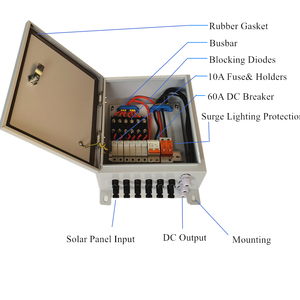 PV Combiner Box SPD Blitzschutz Generator Anschluss verteilung DC Junction MPPT Controller Anlage Blitz ableiter - Product Image 5