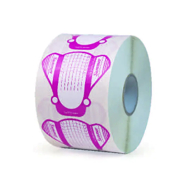 Professionelle Private Label Hohe Qualität Hersteller UV Gel Bee-form Papier Nail art Forms Erweiterung