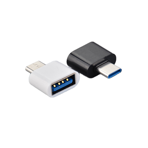 全新迷你USB C转USB适配器OTG C型连接台式笔记本电脑电源为安卓手机充电DC输出 - Product Image 1
