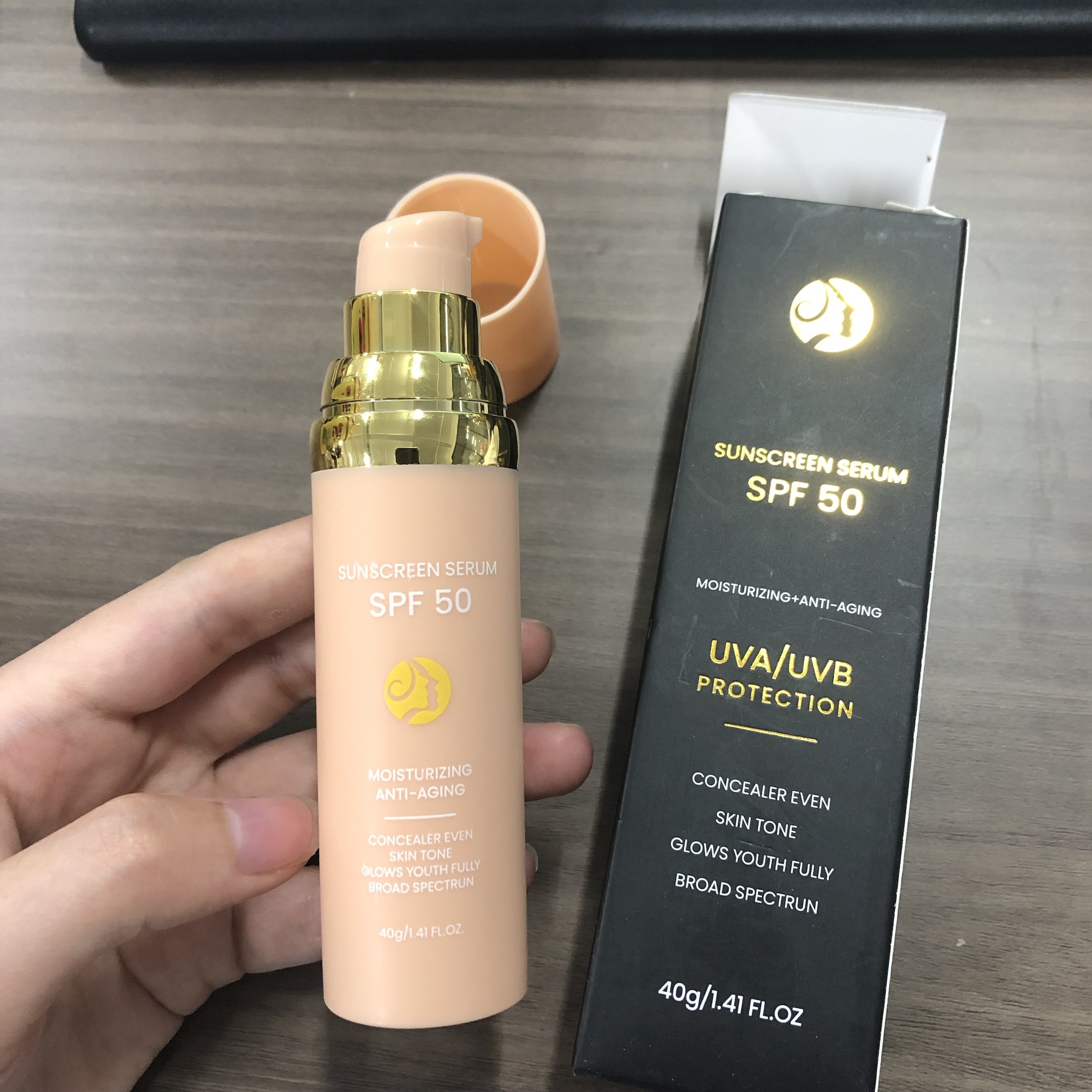 WL-008 Fond de teint changeant de couleur SPF50