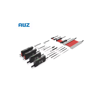 AUZ 16us o 50us Velocidad de respuesta Sensor NPN Salida PNP Alta precisión Digital 4 modos de aplicación Sensor de fibra óptica disponible