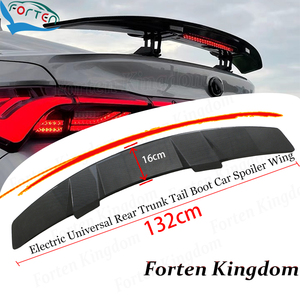 Carbon FIber Spoiler Automatic up Down Universal Rear <strong>Trunk</strong> Tail Boot Car Spoiler Wing for <strong>Sedan</strong> Coupe Engine Remote Key Control - Product Image 3