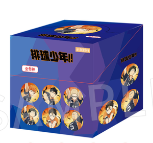 爆発モデルダブルフラッシュプロセスラウンドティンプレートアニメピンブラインドボックスHinata Shoyo Haikyu日本のアニメーションソース - Product Image 1