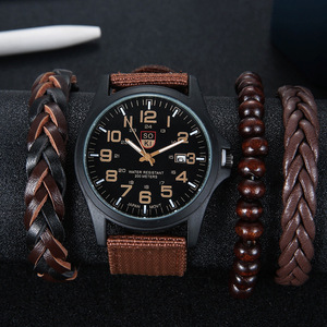 2024 New Minimalist <strong>Designer</strong> Watch Quartz Movement Men's Watch Set - Product Image 3