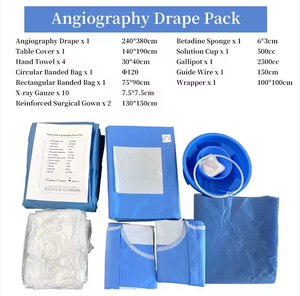 Hot bán vô trùng dùng một lần Túi Y Tế laparotomy Lap gói cho Bệnh Viện Phẫu Thuật hoạt động Kit sử dụng CE chứng nhận lớp II - Product Image 3