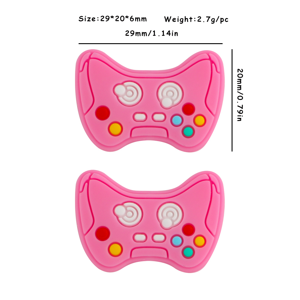 Gamepad Focal bead Pink SA195