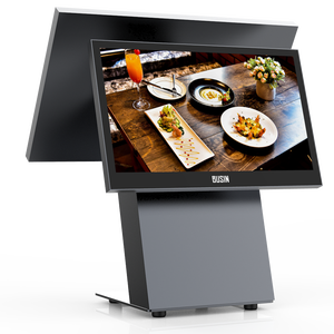 POS-терминал все в одном с двойным экраном, POS-терминал с системой windows pos с 15,6 - Product Image 3