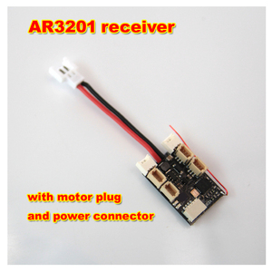 #53089 AR3201 AFHDS 2A Empfänger mit integriertem 2 gebürsteten ESCs Differential geschwindigkeit regelung für Micro Airplanes Sensor Modules Kit - Product Image 3