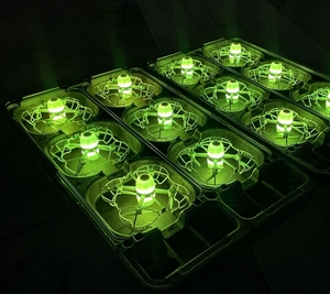 Mmc bay không người lái chương trình hệ thống Kit hộp tự động Xuất cảnh hoặc trở lại chức năng 60 cái đồng bộ hóa bay không người lái Bầu Trời hiển thị với đèn LED cho các sự kiện - Product Image 1