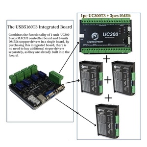 3/4/5 asse MACH3 Controller CNC controllo del movimento Breakout scheda adattatore integrato scheda madre Controller W/ Stepper driver + NVMPG - Product Image 3