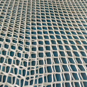 Red de seguridad protectora de PET de nailon de poliéster PE de fábrica para construir balcón escalera HDPE red anudada/sin nudos de alta resistencia - Product Image 1
