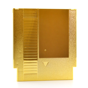 NES用ゴールドメッキシルバーメッキ72ピンゲームカードシェルNES/FC用クロームゴールド/シルバーカートリッジケースカバー - Product Image 2