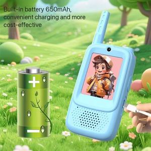2026 new Long Range Video Play Cam Crianças Vídeo Walkie Talkie Vídeo Carregável Walkie Talkie ChilDren s Toy Walkie-Talkie - Product Image 2