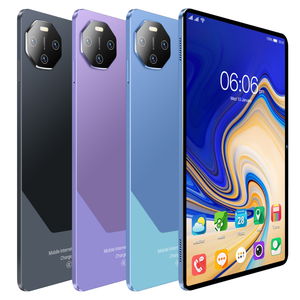Tableta de alta calidad de 10,1 pulgadas, pantalla grande resistente 16G + 512G Android12 5G wifi para uso en estudio de adultos, incluye teclado frontal - Product Image 4