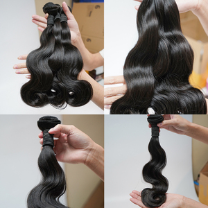 ฟรีตัวอย่างกัมพูชากระดูกตรงBody WAVE Cuticle Aligned Hair One Donor KinkyตรงMinkดิบบริสุทธิ์Virgin Hair - Product Image 3