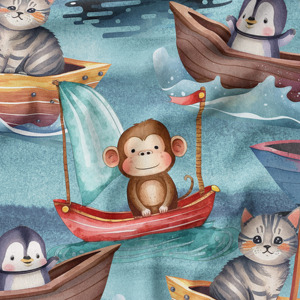 Wholesale Custom 95 <strong>Bamboo</strong> 5 Spandex Baby Clothes Fabric Digital Print Fabric