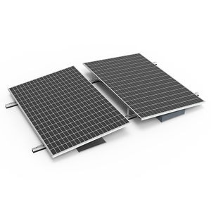 Düz beton balkon doğu-batı paneli raf kiti için güneş çatı zemin montaj sistemi balastlı yapısı - Product Image 1