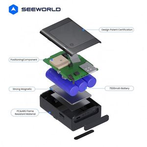SEEWORLD车队跟踪解决方案全球定位系统模块防丢失定位器磁无线跟踪器汽车7500毫安时 - Product Image 3