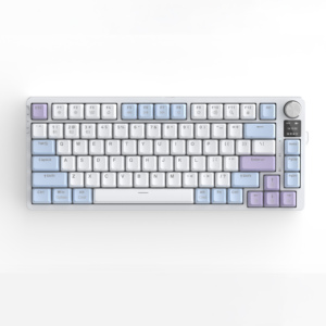 75% Gasket Mounted 81Keys TFT Smart Screen Display Volume Knob RGB Hot Swappable Tri Mode Wireless Gaming Mechanical <strong>Keyboard</strong> - Product Image 2