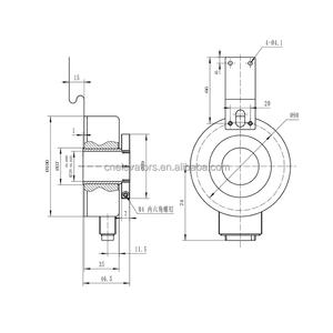 Лифт кодер EL-A1A25-7LNB1/1024-JRE - Product Image 2