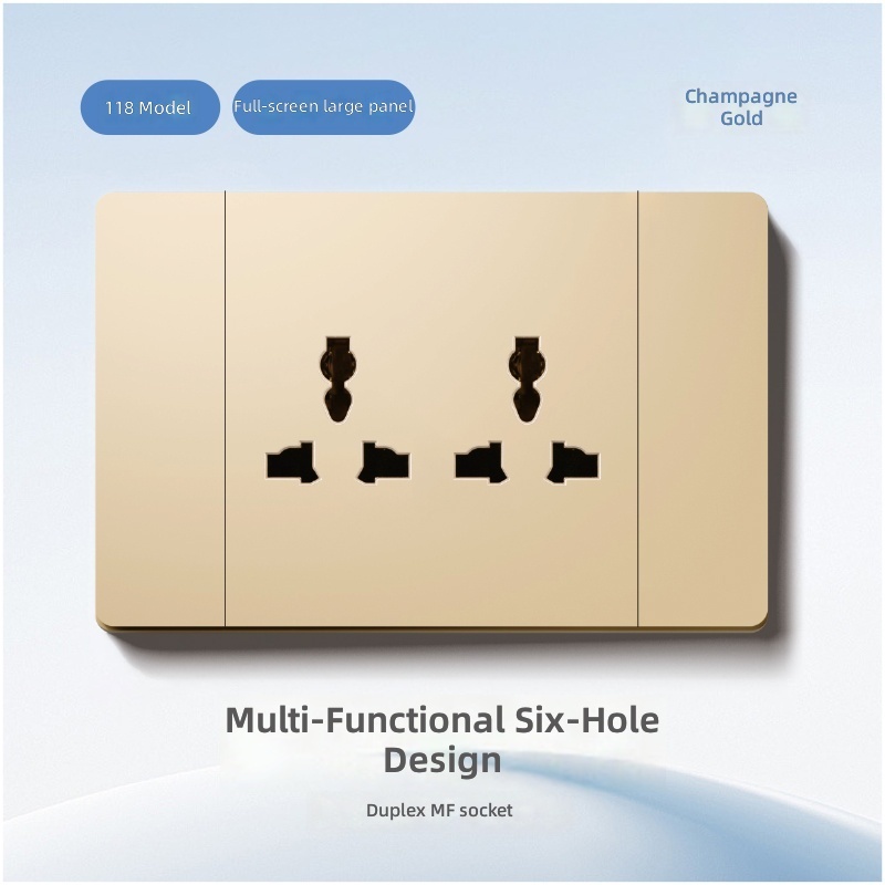 Duplex Multifunctional socket